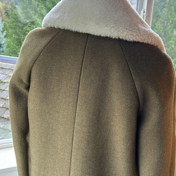 Madewell Eldridge Zip Coat in Insulexe Fabric size XS NWOT - Picture 7 of 16